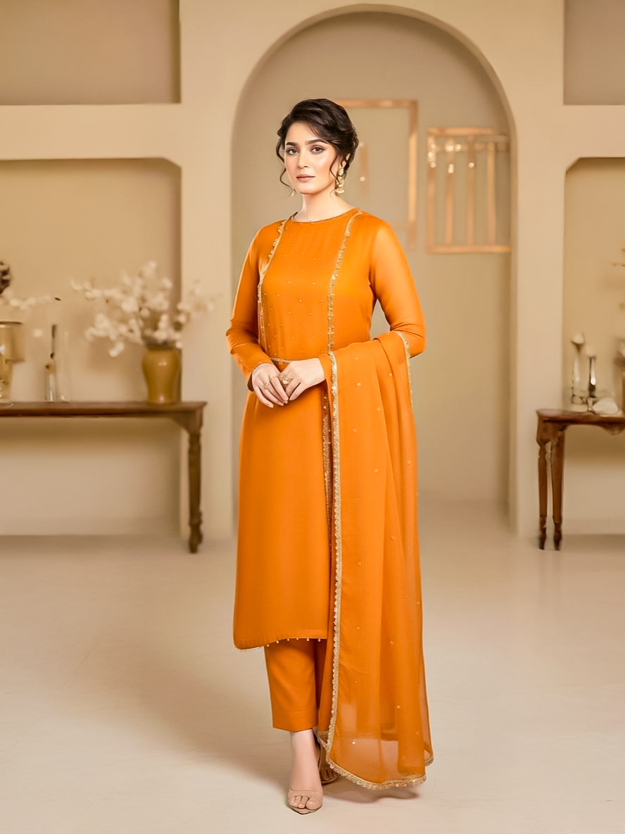 3pc organza & kattan silk 3pc organza & kattan silk