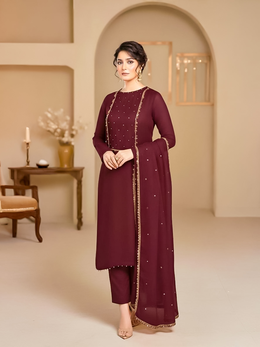 3pc organza & kattan silk 3pc organza & kattan silk